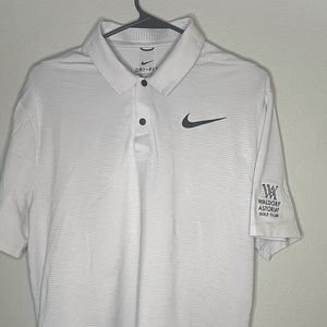 Nike Tiger Woods Polo with Waldorf Astoria logo